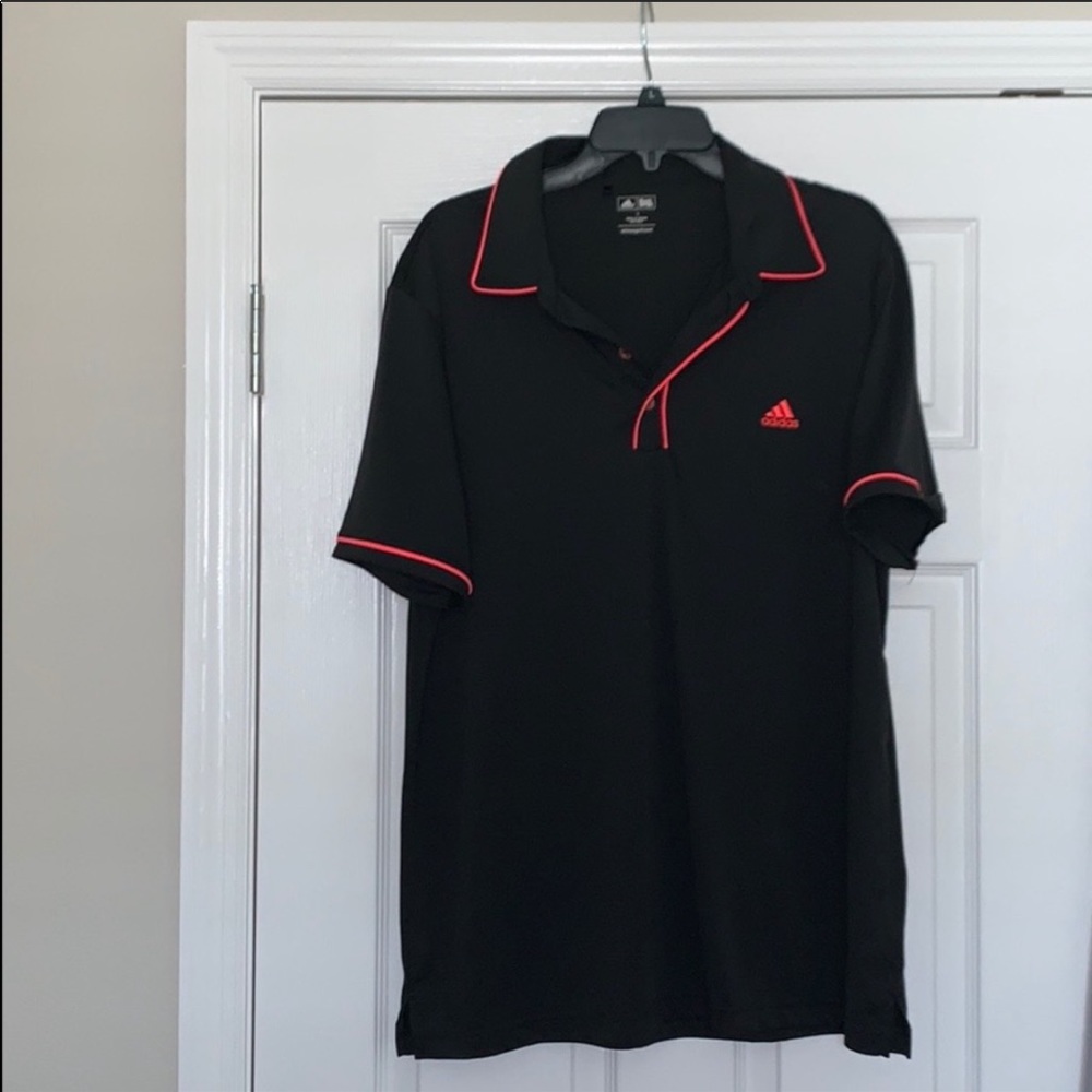 (Set of 5) Adidas Golf Polos (L)